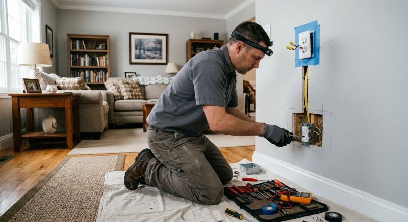 Electrical Socket Relocation Service